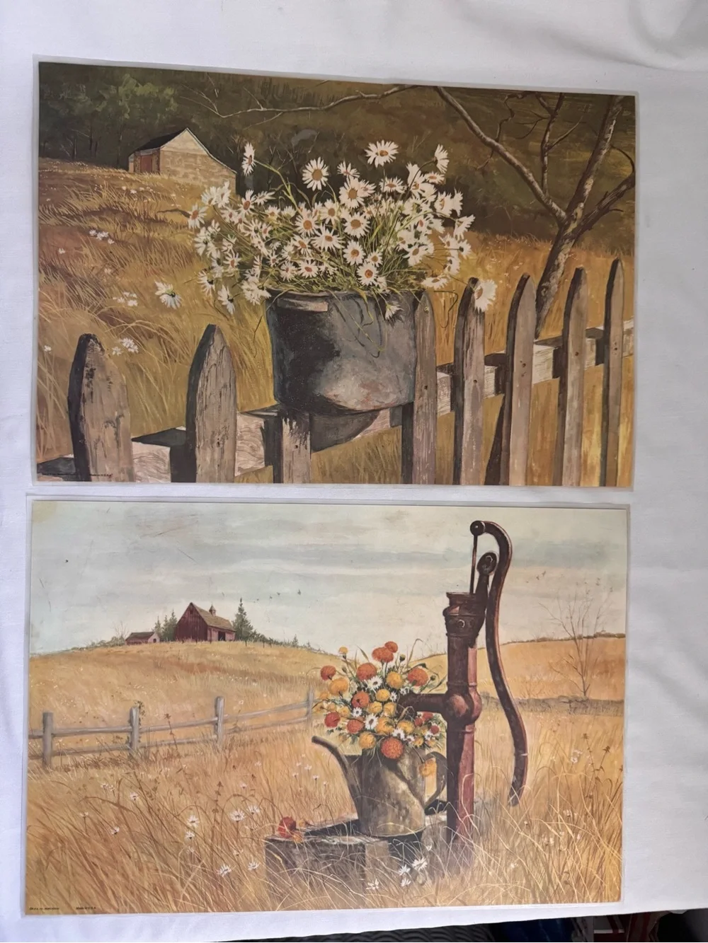 Vintage these placemats